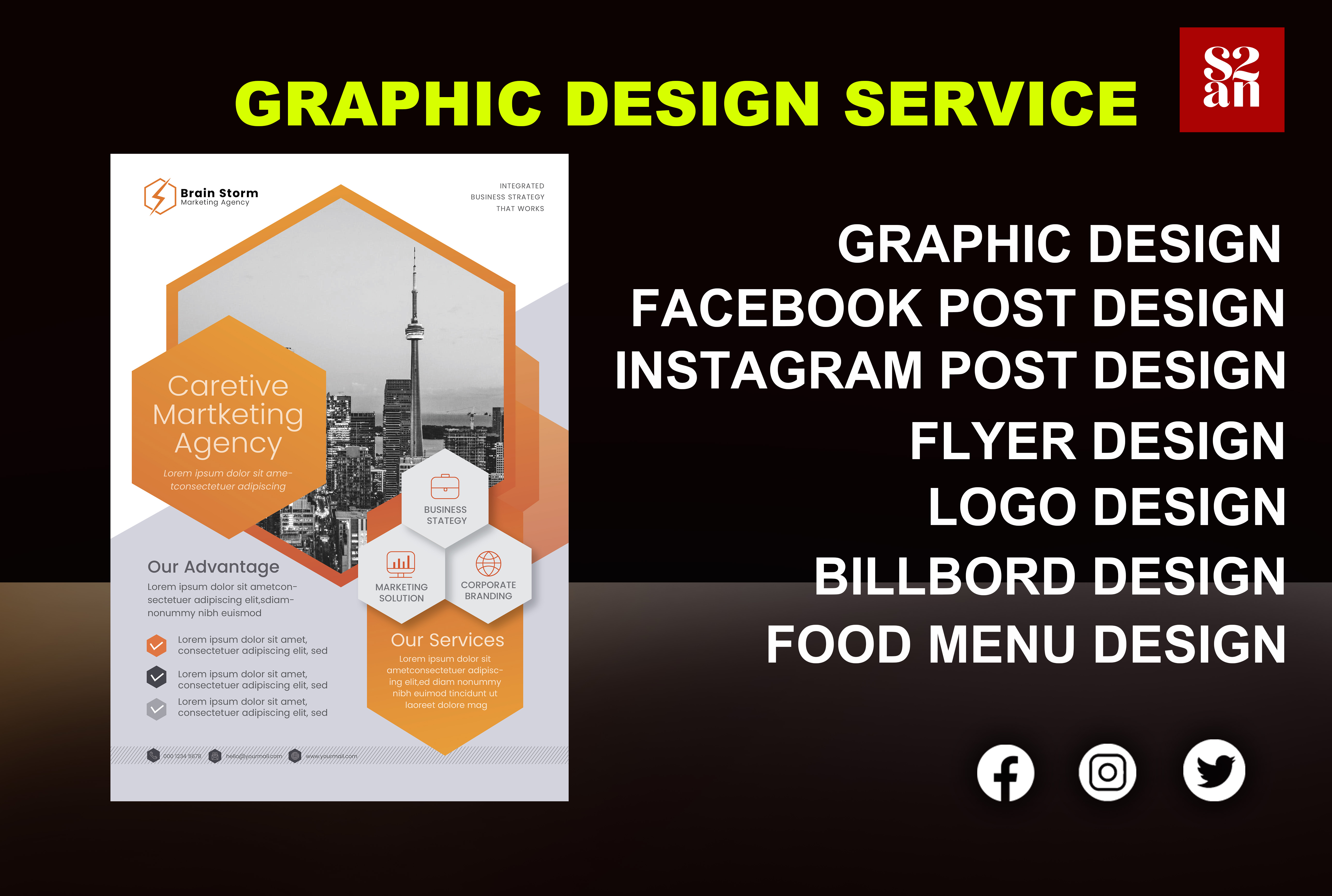 i will create best social media post & Banners fl...