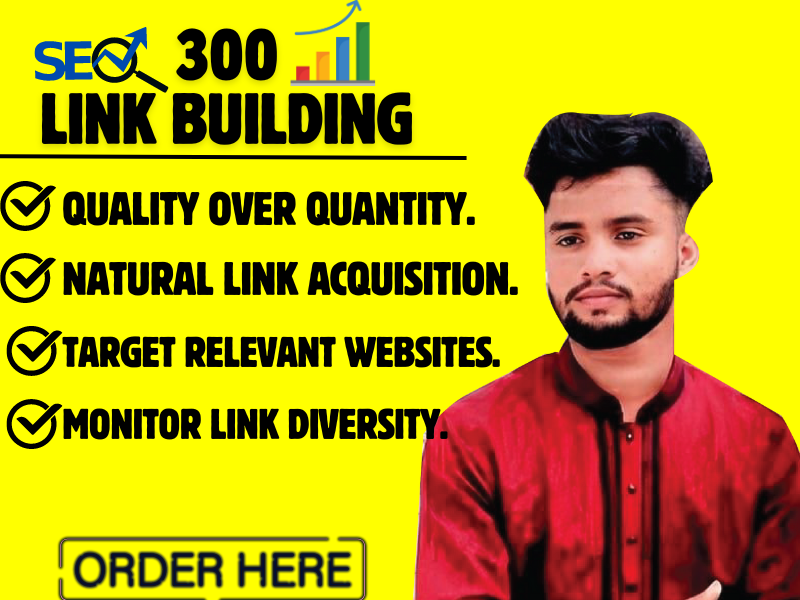 I will do link building with high da authirity site f...