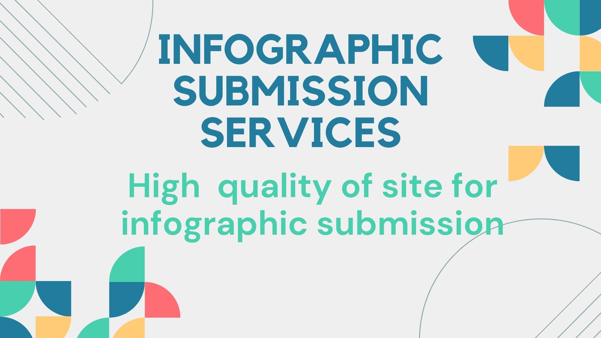 I will do infographic submissions to 25 free showcase...