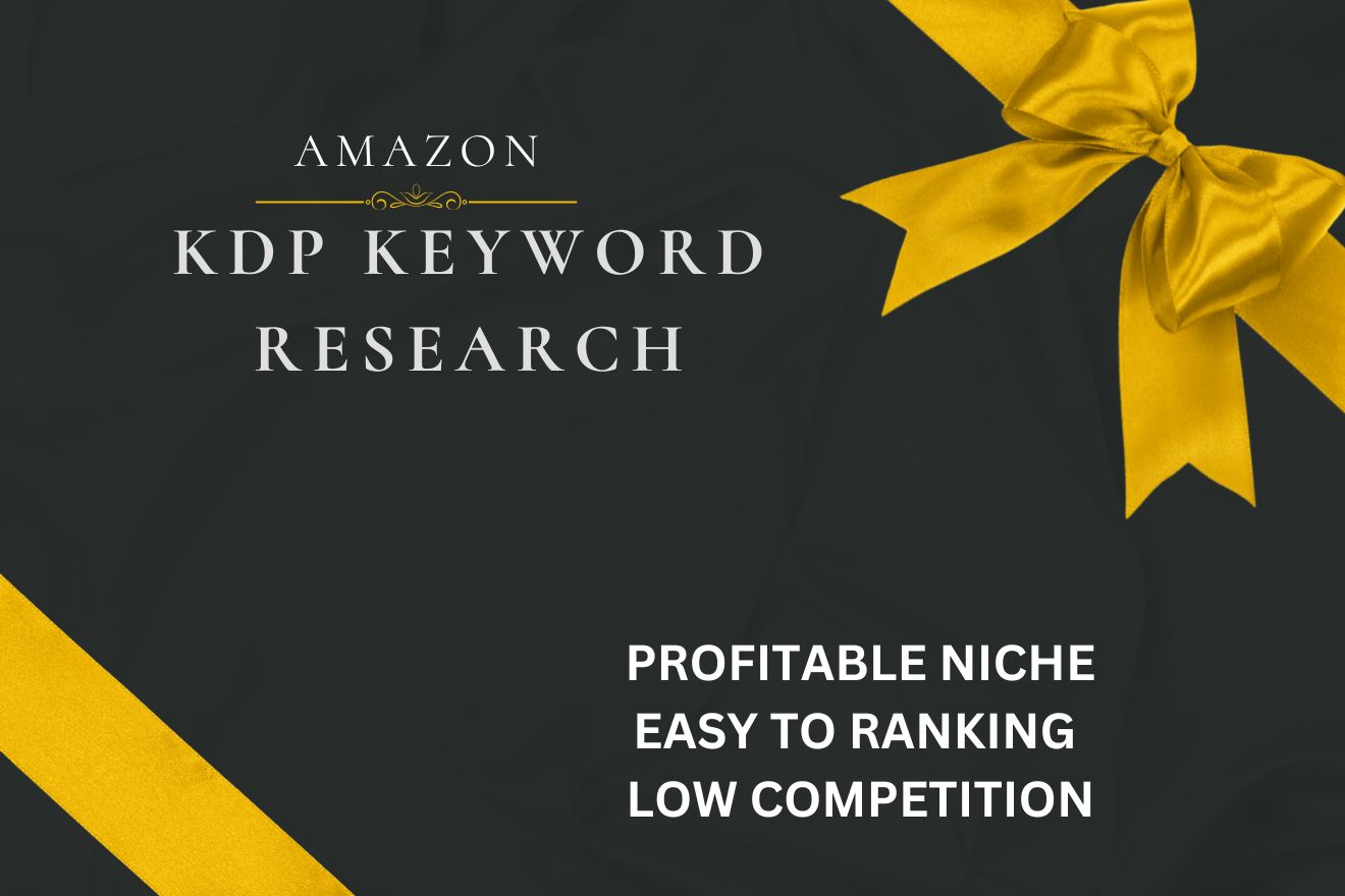 I will do KDP keyword research of amazon for your boo...