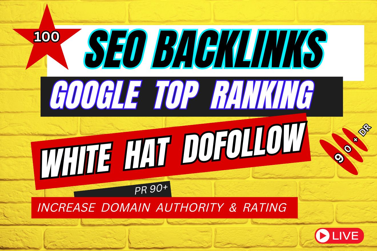I will increase domain authority and rating by white ...