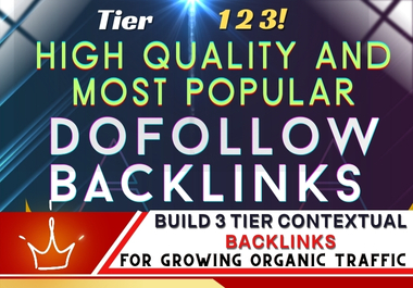 i will do powerful dofollow 3 tier contextual backlin...