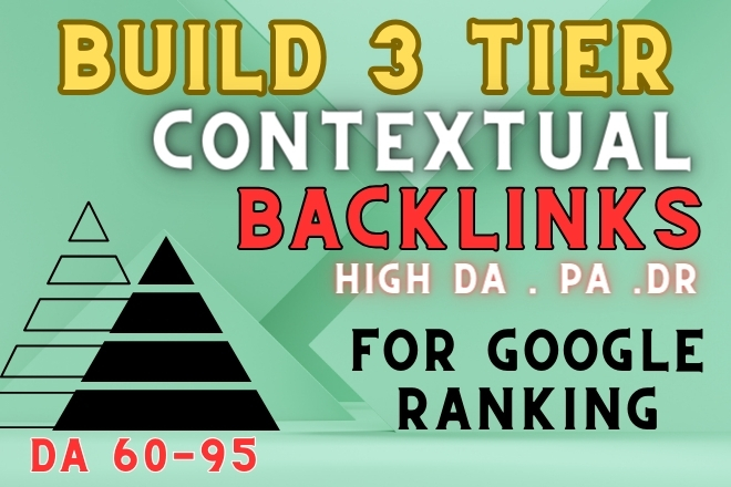 I will do white hat 300 link pyramid dofollow backlin...