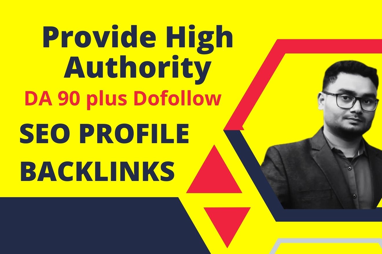Provide 30 top Authority DA 90 plus Dofollow SEO Prof...