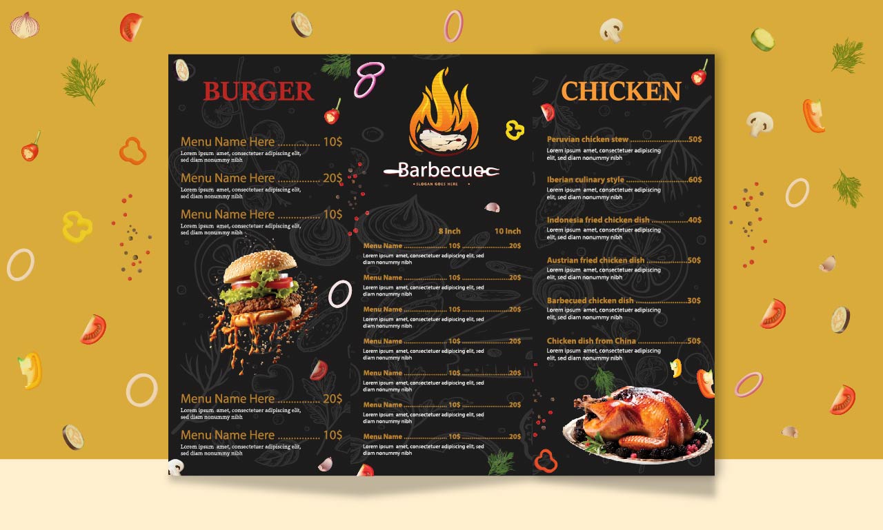 I will list pricings of restaurant&rsquo s menu, or ...