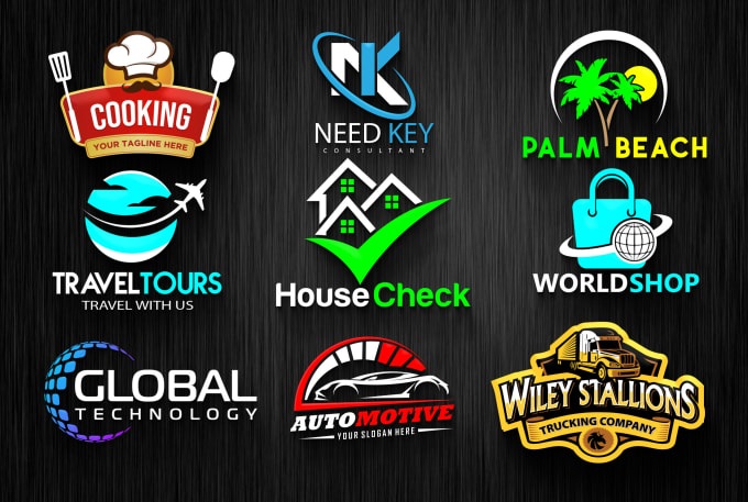 I will do modern minimalist 3d business logo design i...
