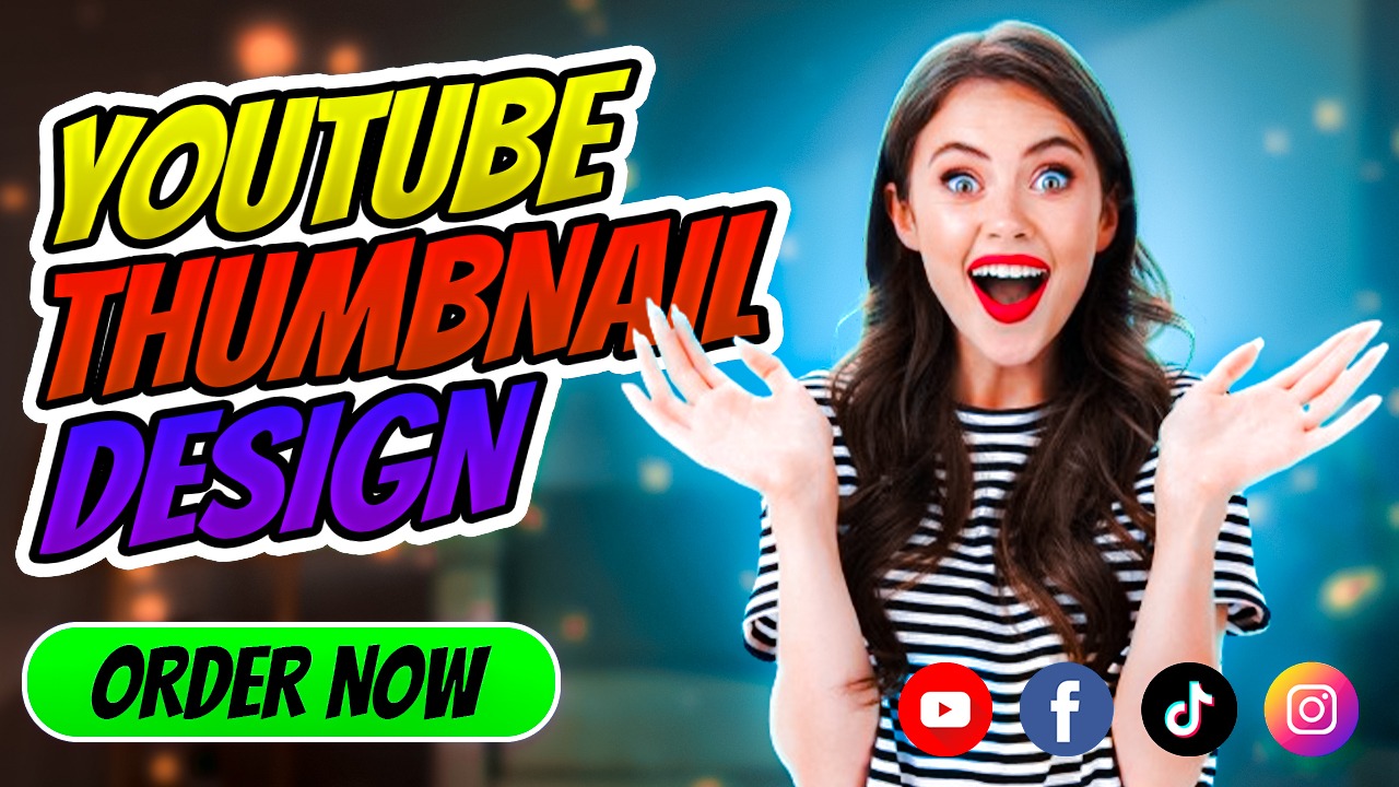i will design social media thumbnails