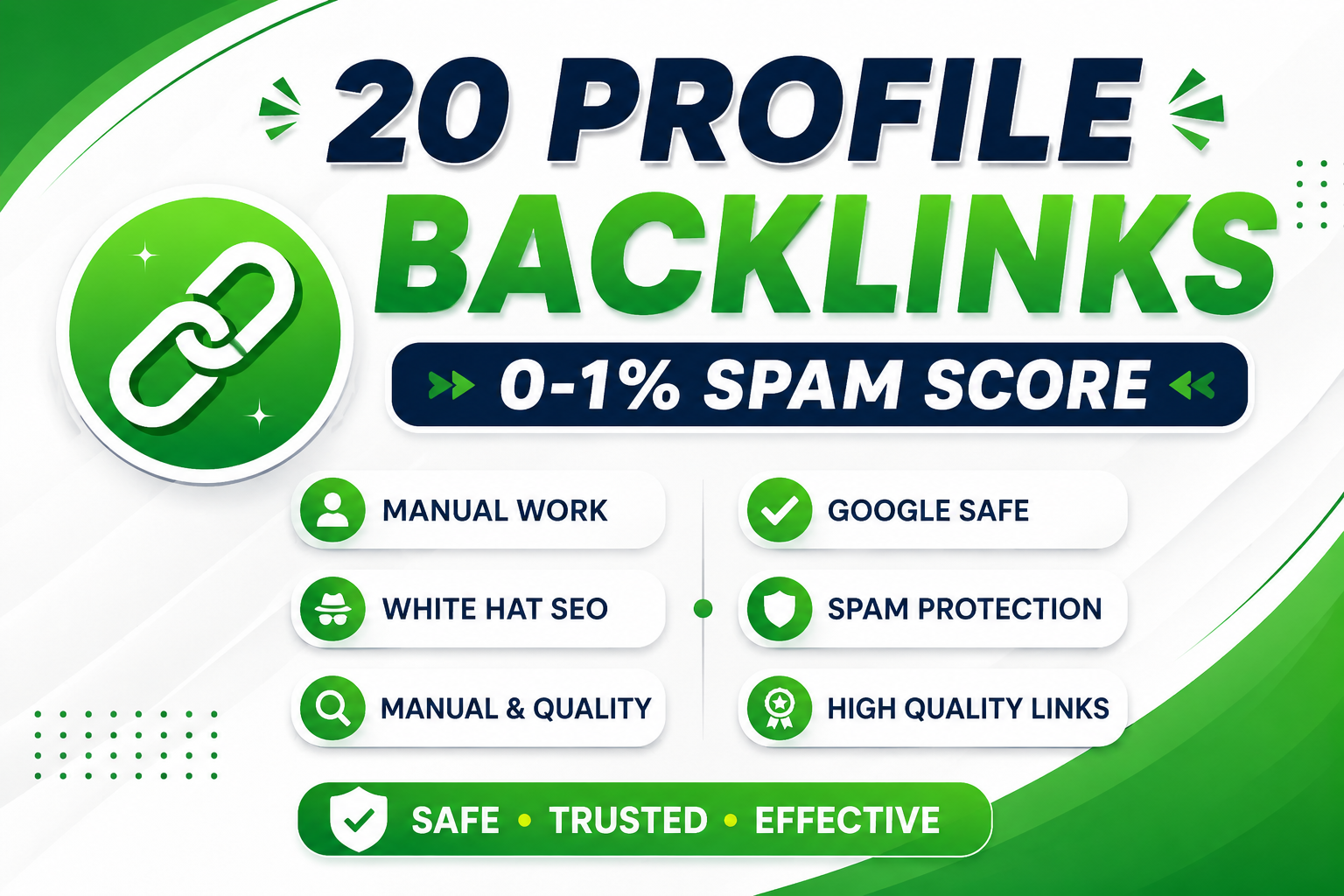 20 High-Quality Manual Profile Backlinks Safe & W...