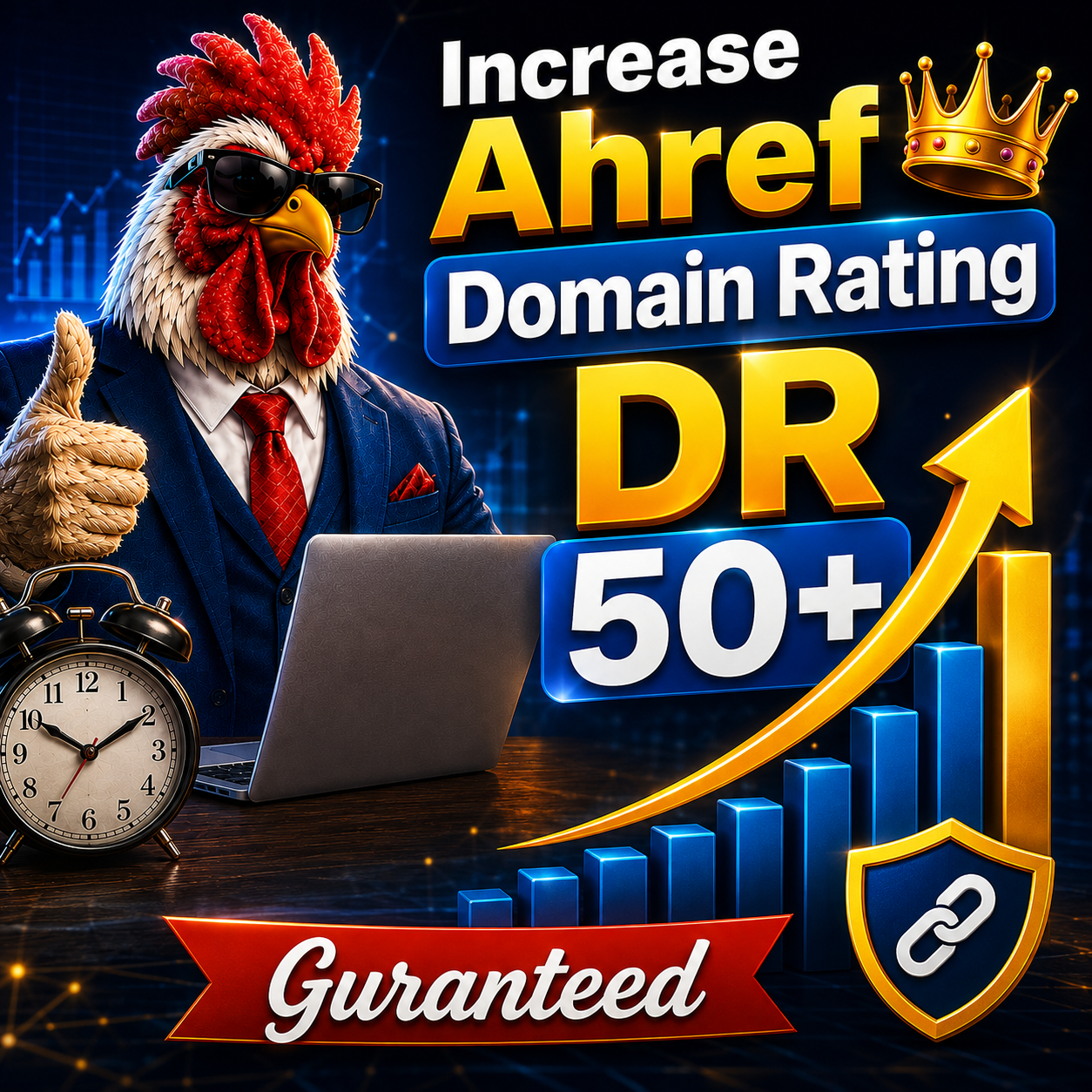 I Will Increase Ahrefs Domain Ratings DR 50 plus and ...