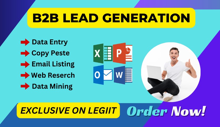 I will do data entry, web research, copy paste, PD...