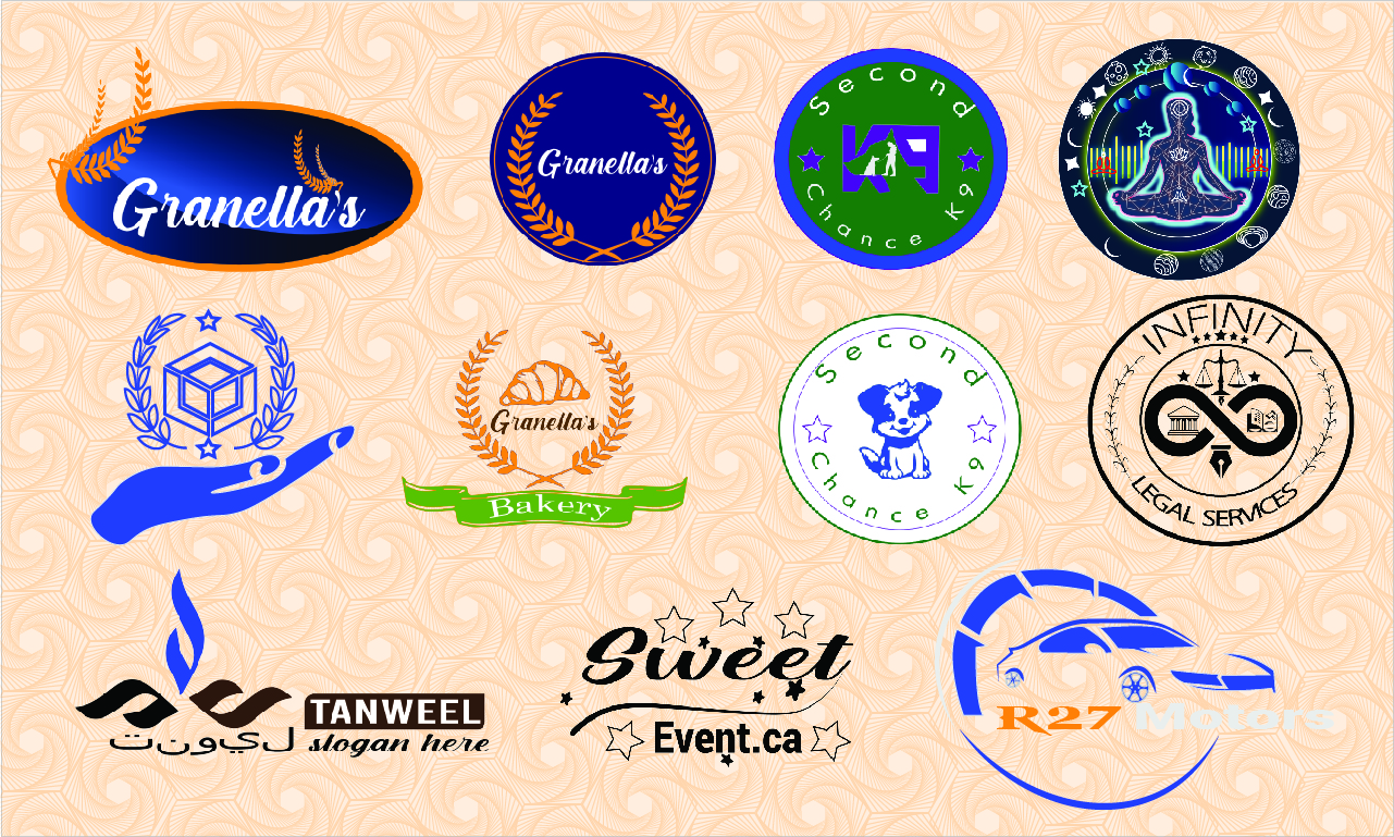 I will do a Professionally, retro, coustom logo desig...