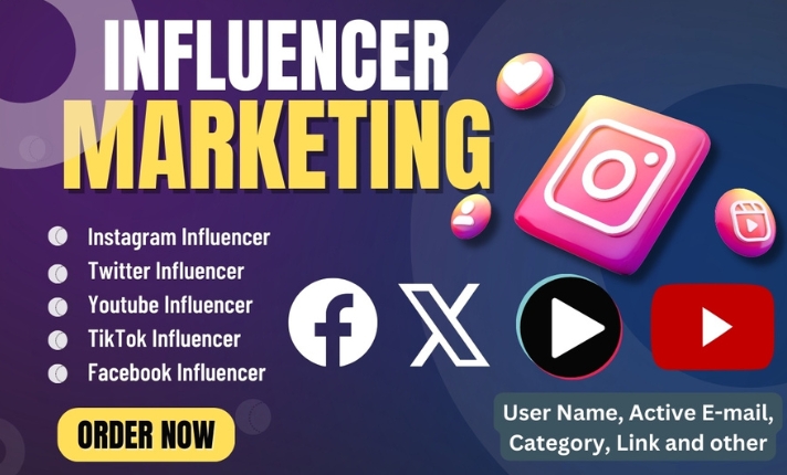I will find the best Social media influencer