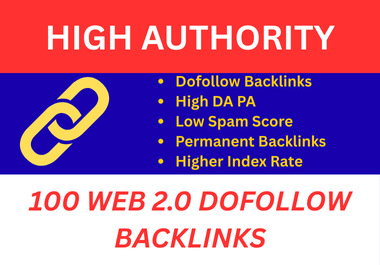 I will make high-quality100 high authority web 2 0 Pe...