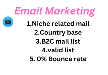 I provide targeted active and verified niches mail li...