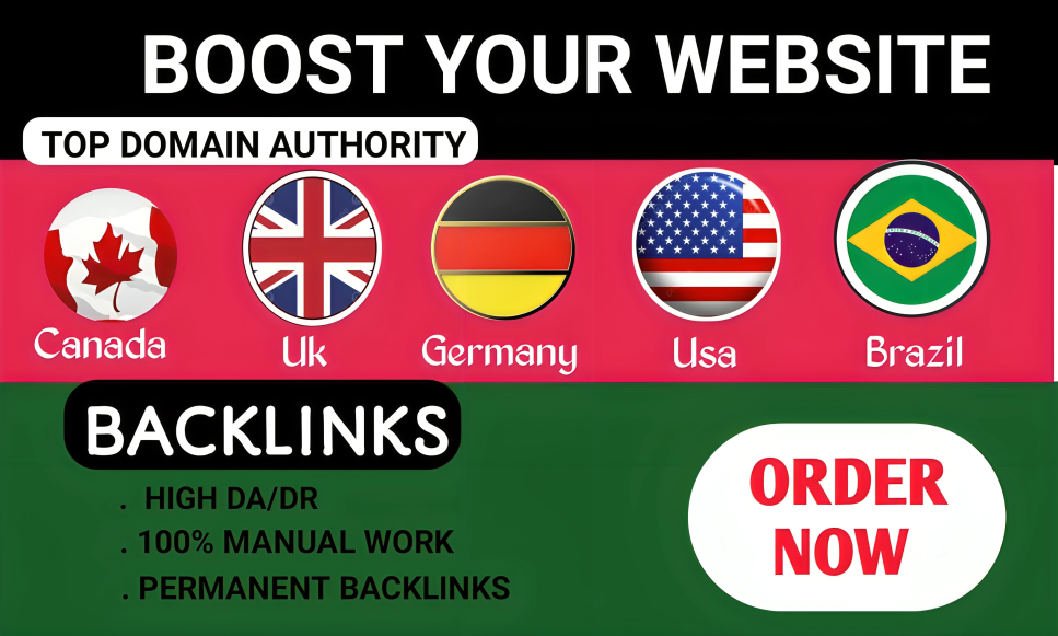 I will do high authority 22+ Usa, Uk, German, Brazil...