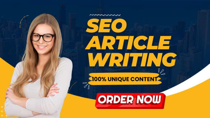 I will do niche specific seo based article writing an...