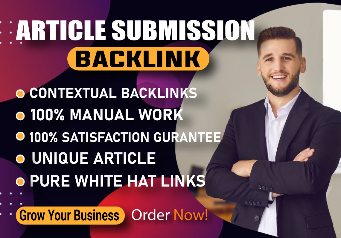 100 Unique Article Submission On High Authority Dofol...