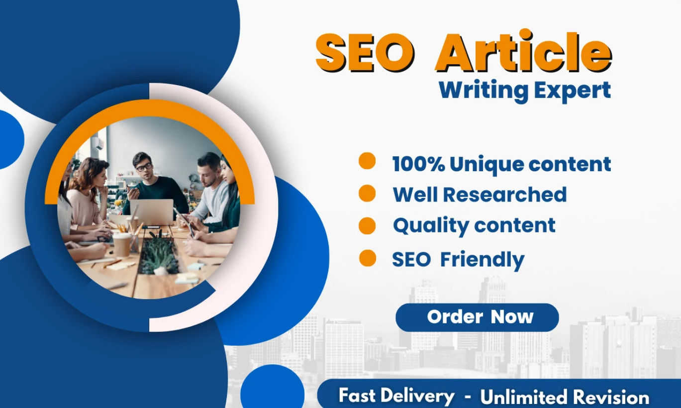 I will do SEO friendly article writing, blog post wr...