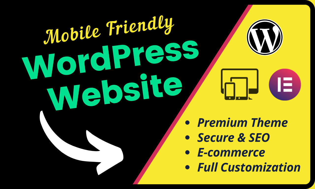Professional Website Development Service Custom, SEO...