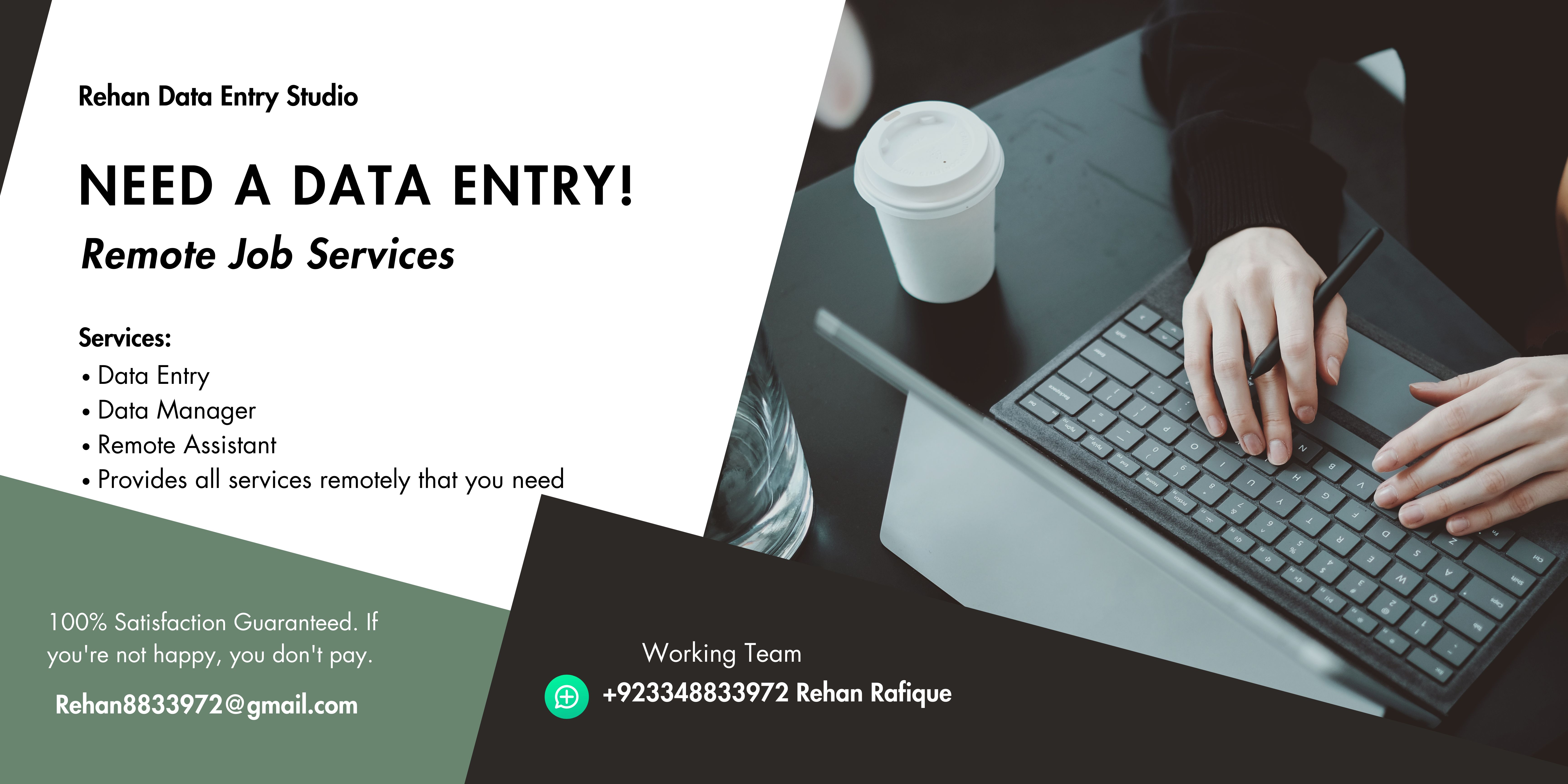 Confidential and Speedy Data Entry We Deliver Accurac...