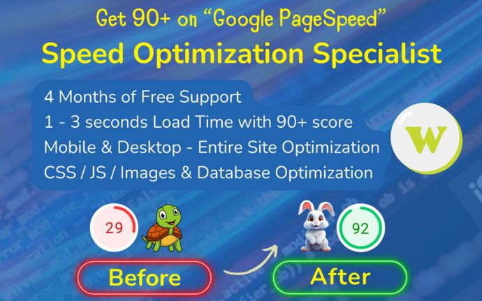 I will do WordPress loading speed optimization and in...