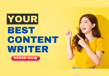 I will do killer article writing, content writing