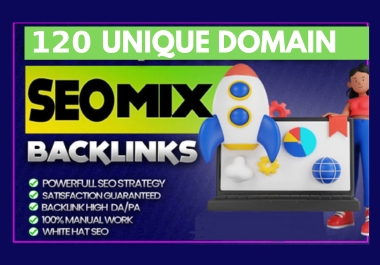 I will manually provide 120 mix backlinks for google ...