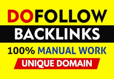 I will create 120 seo dofollow backlinks for google r...