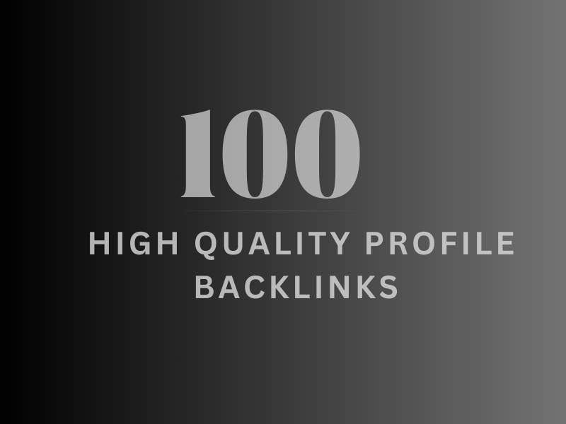 I will Build Manual 100 High Quality Mixed Profile li...