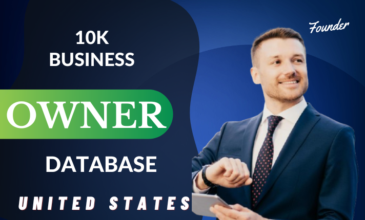 I Will Deliver You 10,000 USA Business Owners Active ...