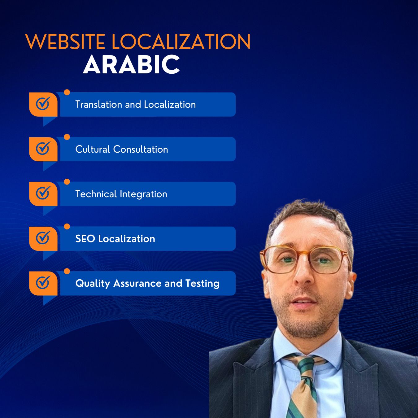 I will localize and SEO optimize your website in arab...