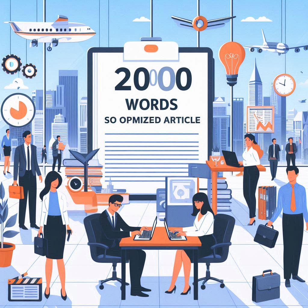 I will write 2000 words seo-optimized article for you...