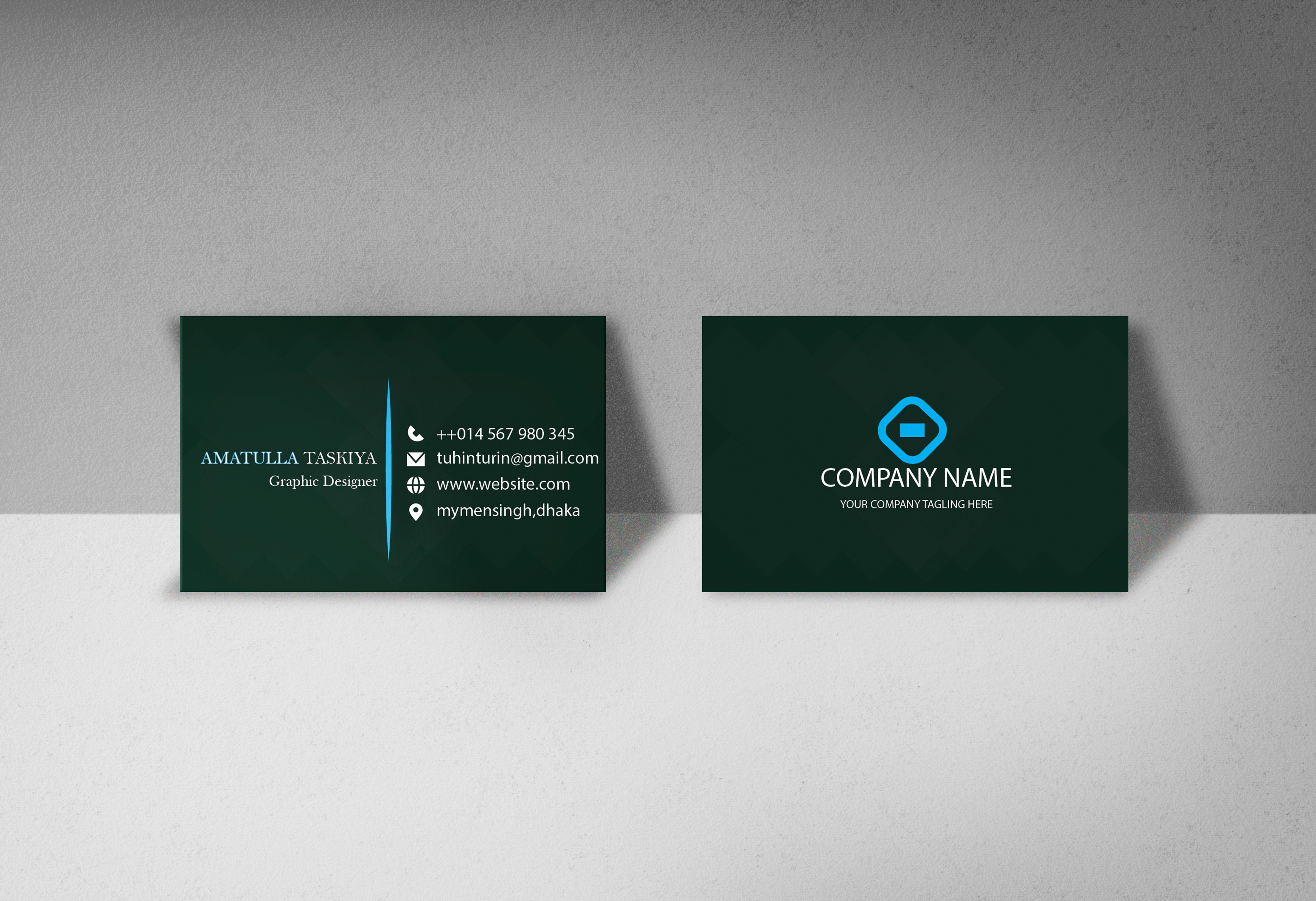 I will create Corporate Business Card Design within 1...