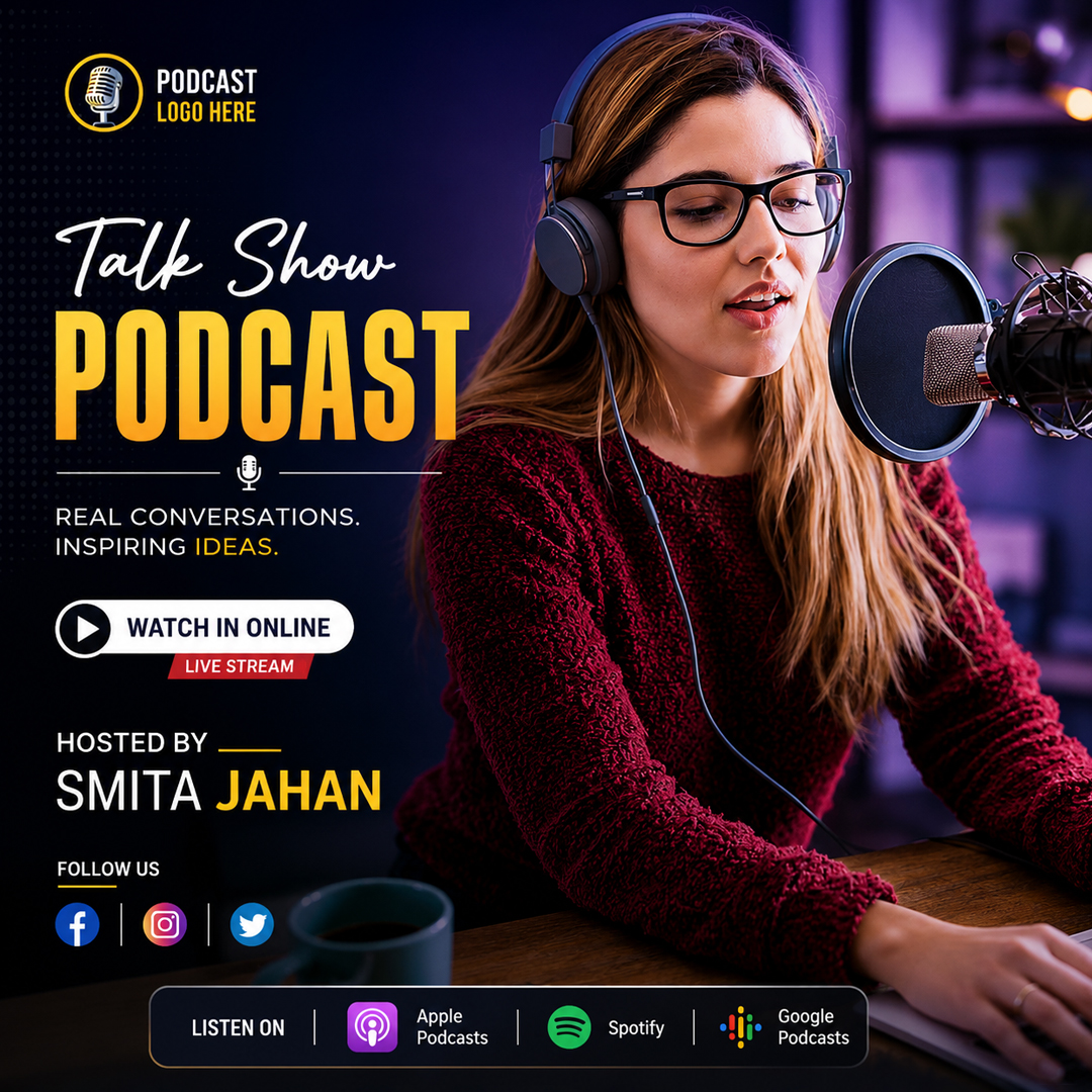 I will do design professional and amazing podcast cov...