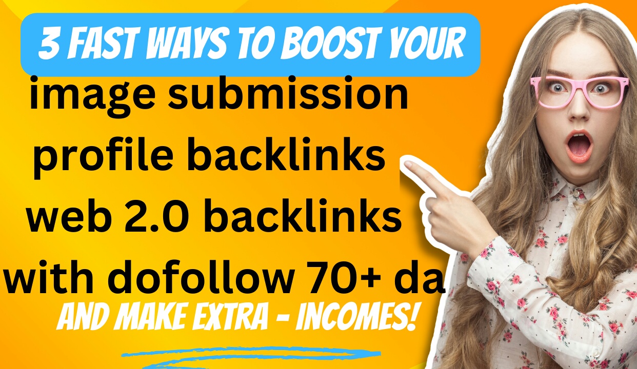 I will do high quality 70 image submission linkbuildi...
