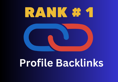 I Will Create 50 SEO Manual Profile Backlinks on High...