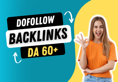 I will provide high authority dofollow seo backlinks