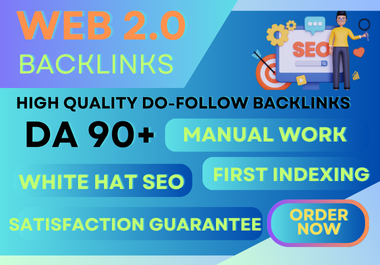 I will build 50 web 2.0 high authority backlinks goog...