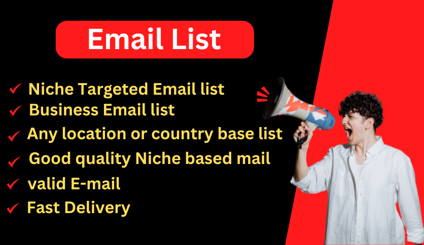 10k bulk email list, valid email lists for email mar...