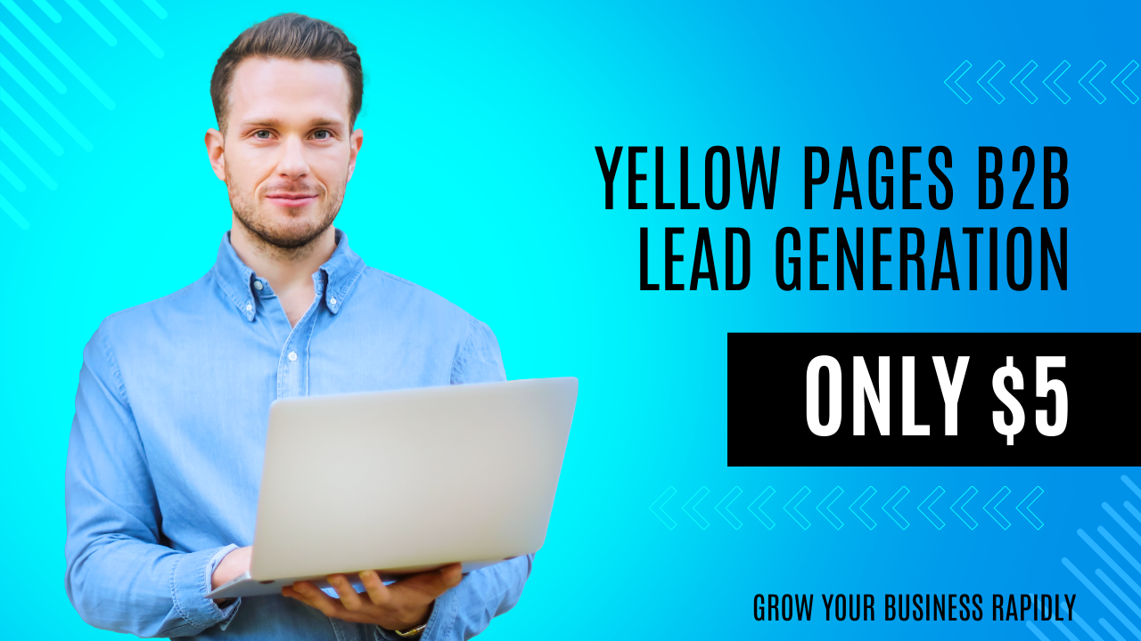 I will provide targeted yellow pages business b2b lea...