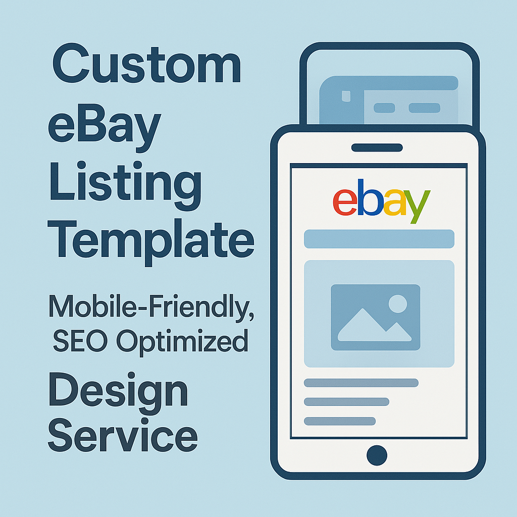 Custom eBay Listing Template - Mobile-Friendly, SEO ...