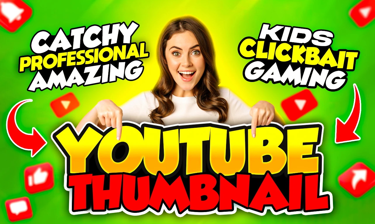 I will design catchy Yt thm within 3 hours