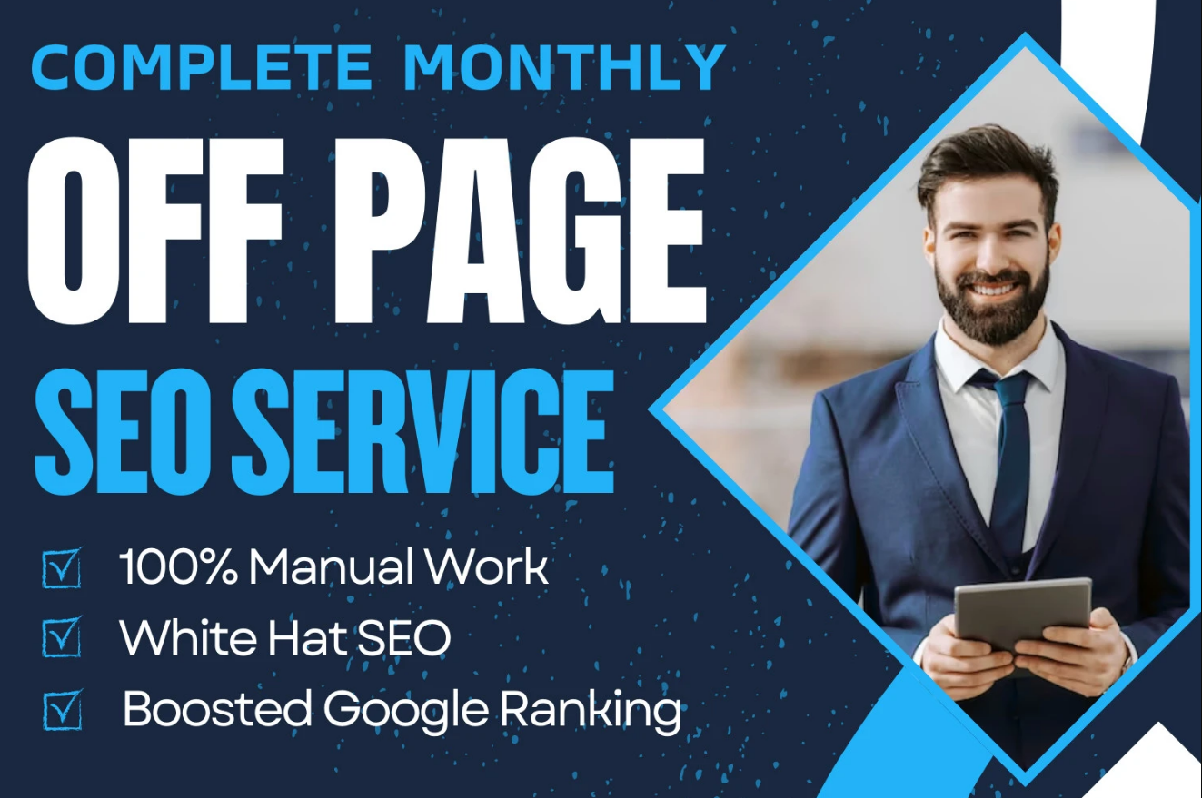 I will do monthly offpage service via high da dofollo...