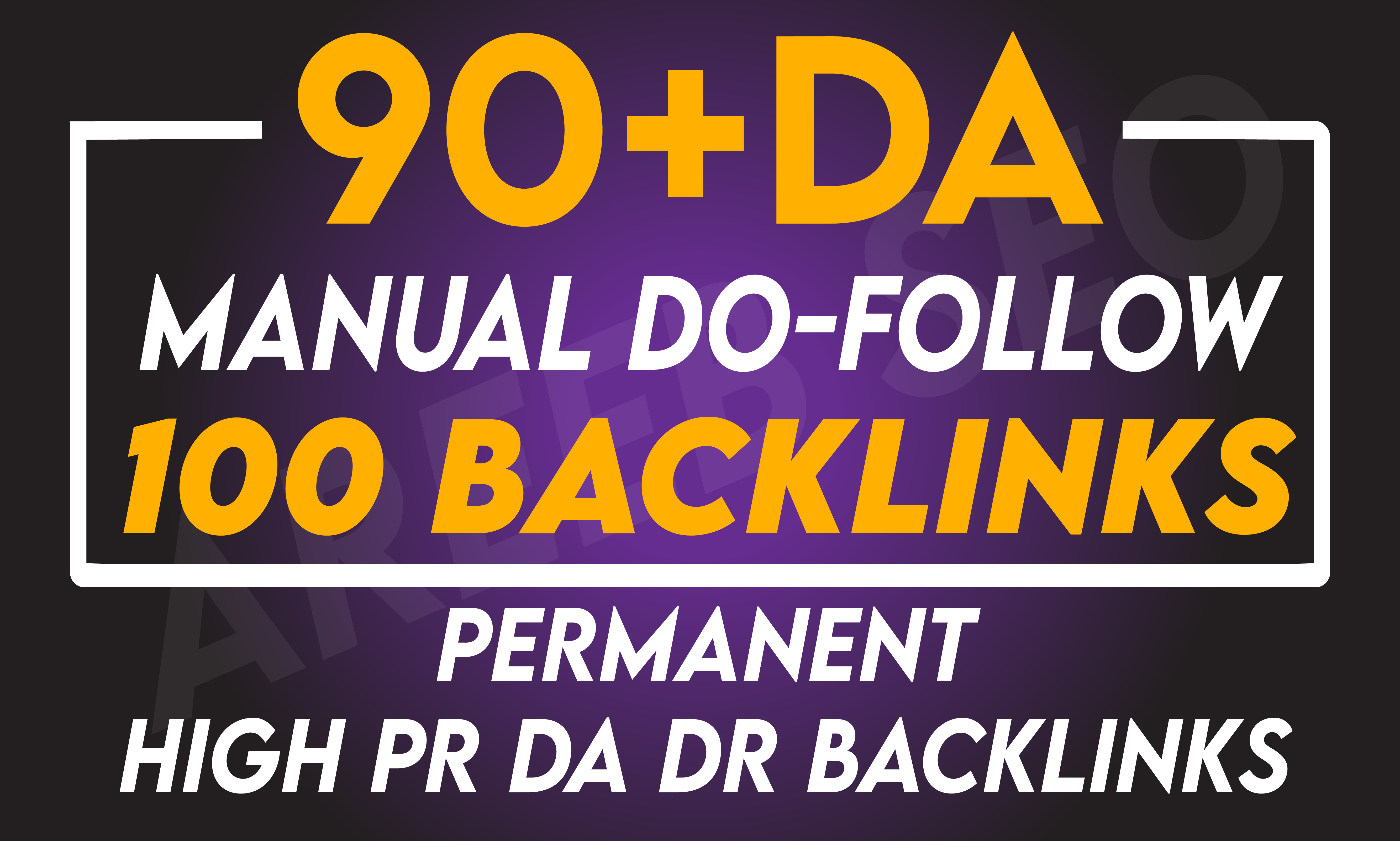 Exclusive 100 Backlinks with 90+ DA Google PR and Aut...