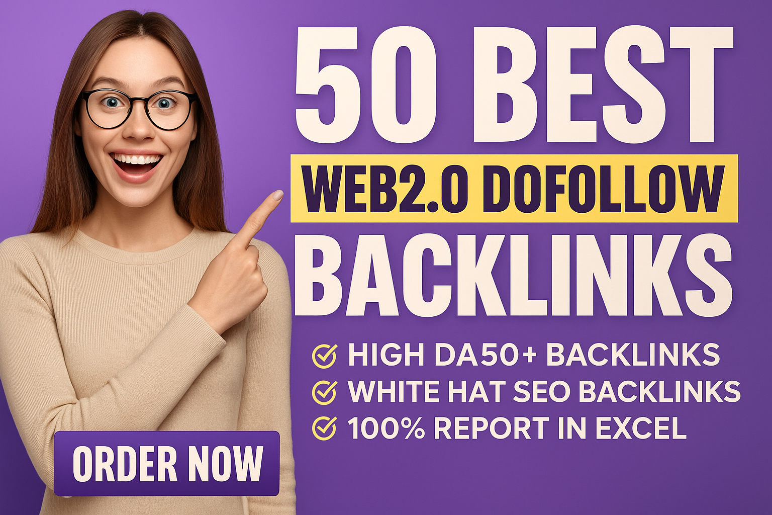 Get 50 Premium Web 2.0 Dofollow Backlinks on DA 50+ S...