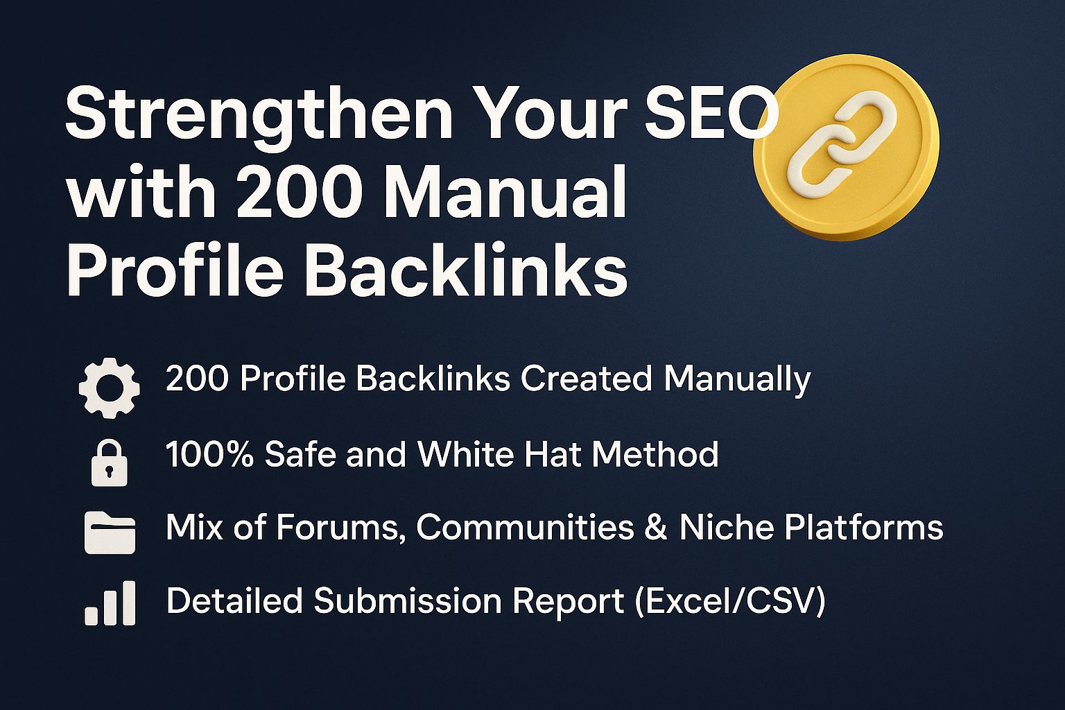 200 Profile Backlinks Created Manually 100 Safe &...
