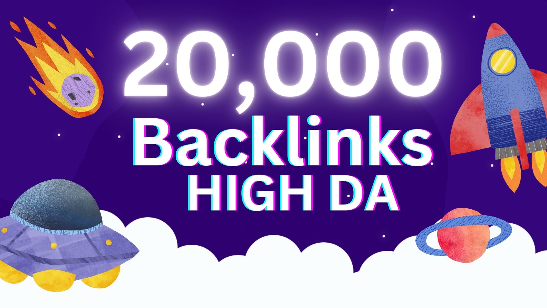 20,000 Backlinks HIGH DA50+ SEO Boost Your Website Go...