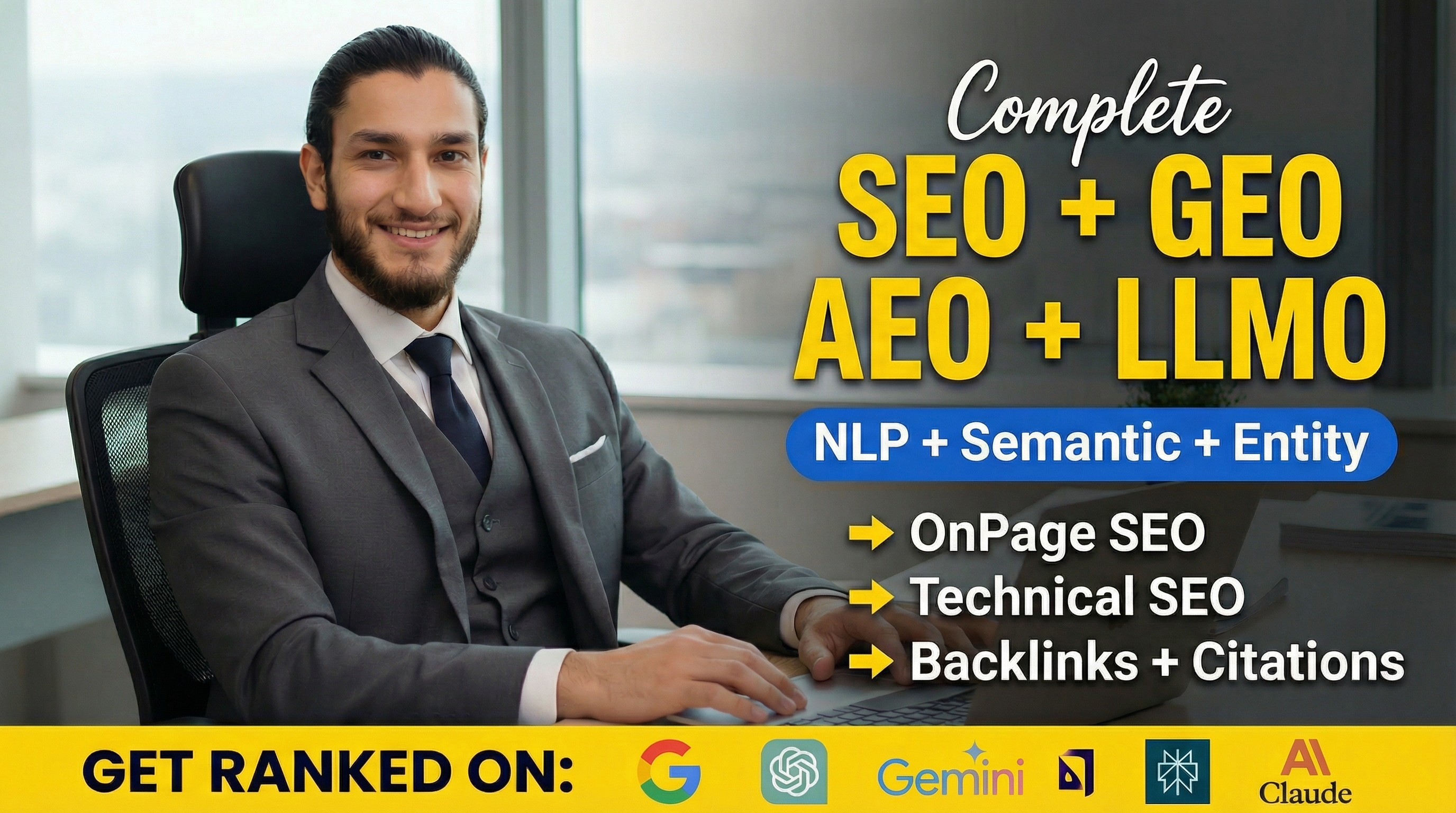 I will do SEO GEO AEO technical optimization for goog...