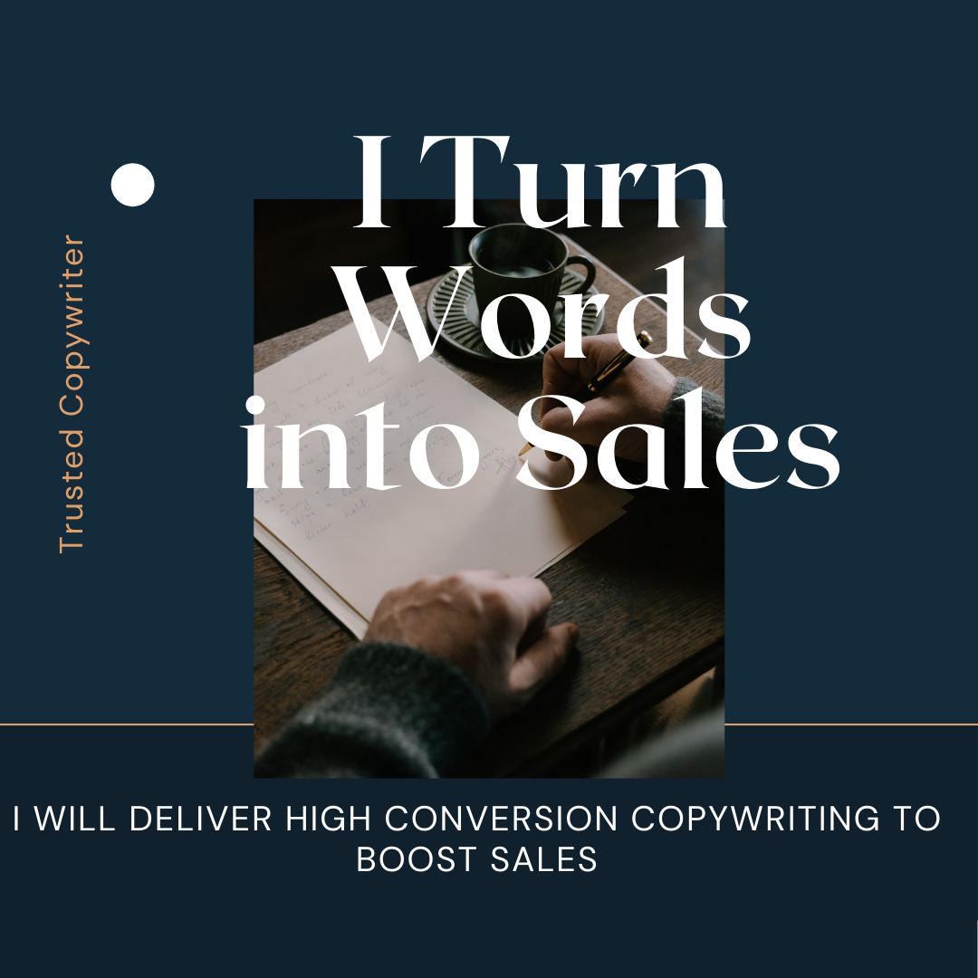 I will deliver high conversion copywriting to boost s...