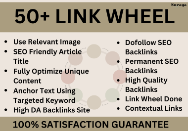Boost your Website Ranking with 50+ Link Wheel Backli...